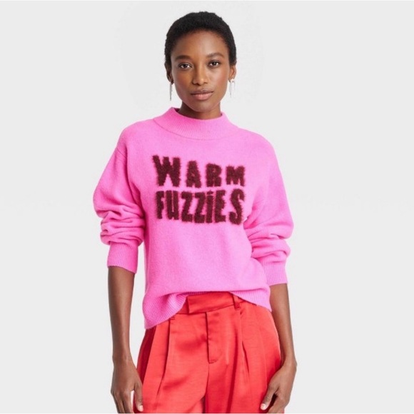 a new day Sweaters - A New Day Warm Fuzzies Graphic Sweater size Medium